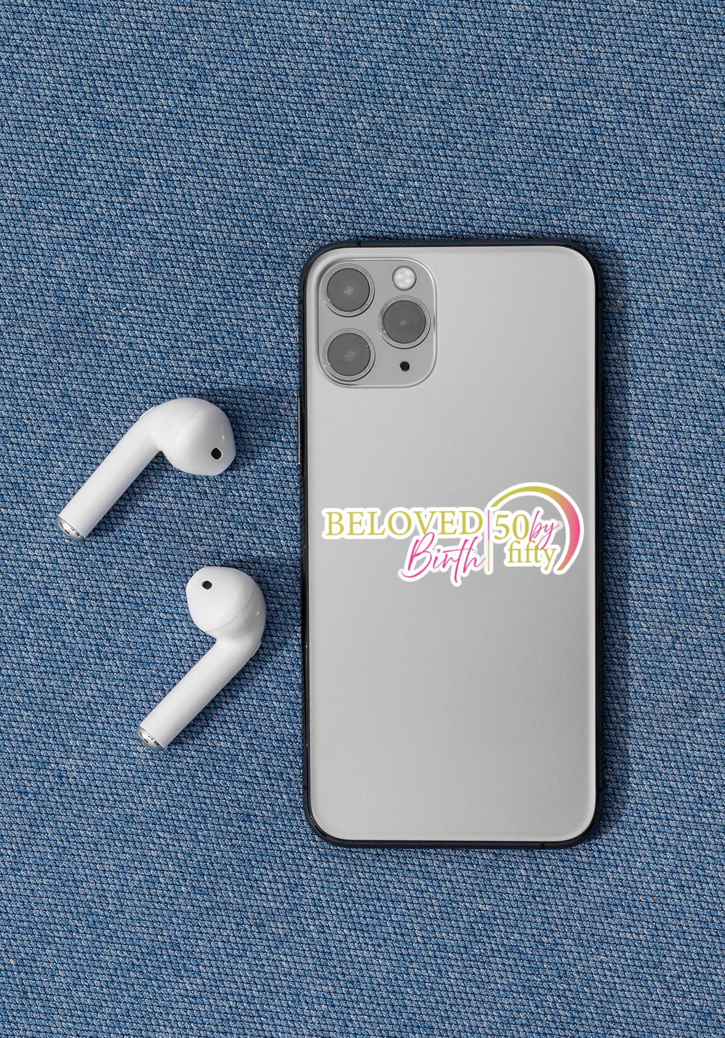 50 by 50 Bubble-free stickers