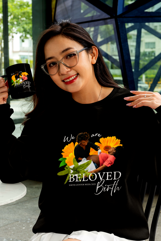 Unisex Birth Center Week Premium Crew Neck Sweatshirt
