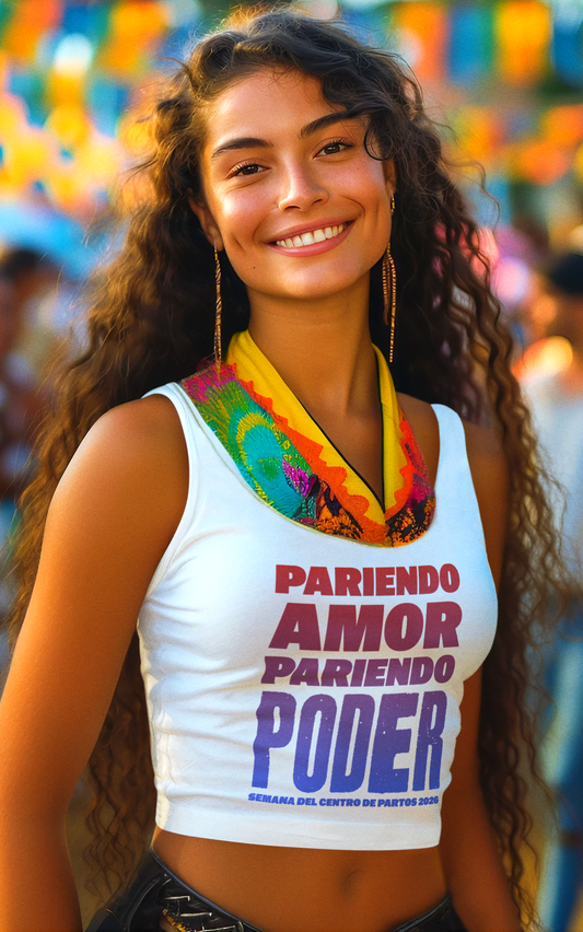 Camiseta de tirantes unisex para la Semana de los Centros de Nacimiento