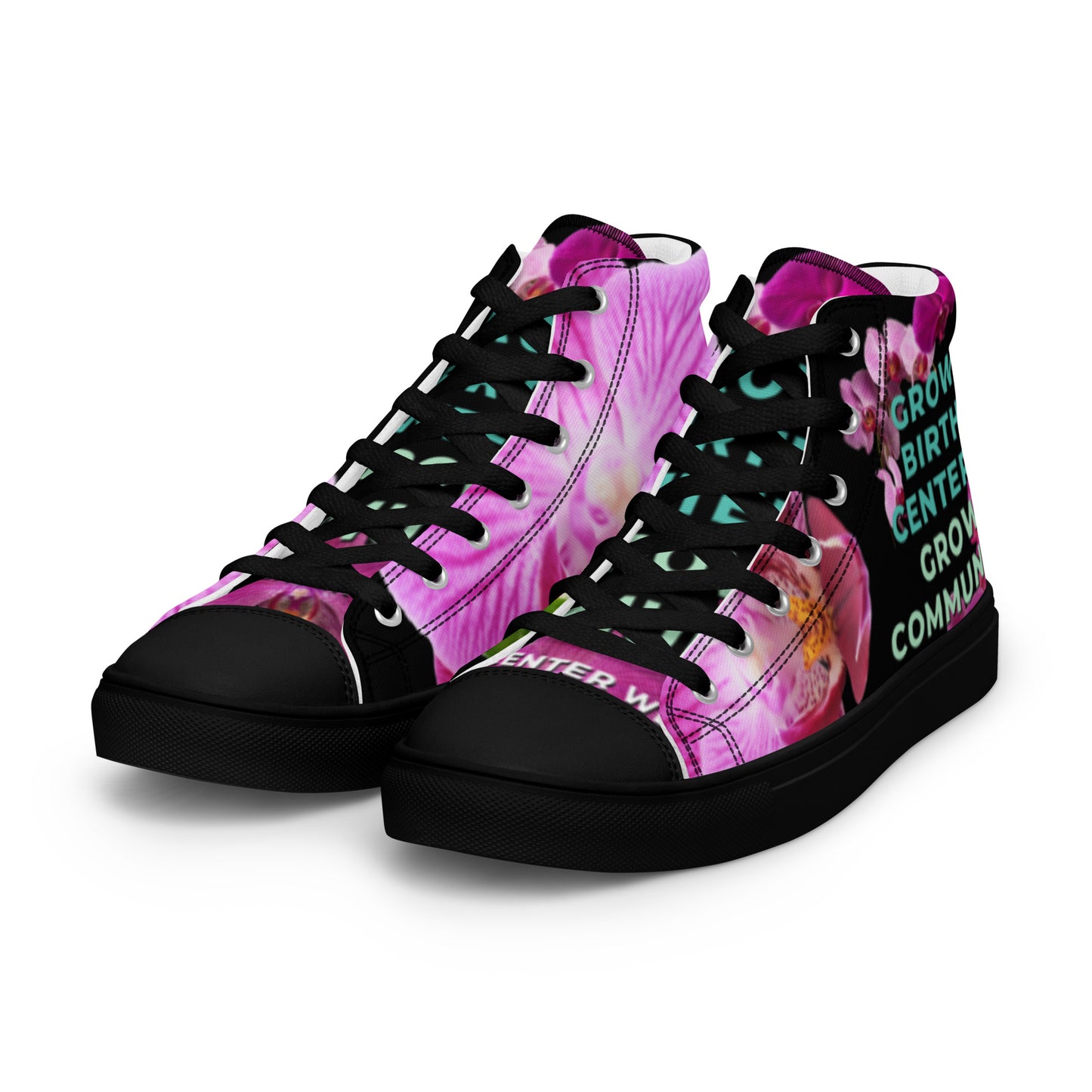 2024 BCW Women’s high top canvas shoes