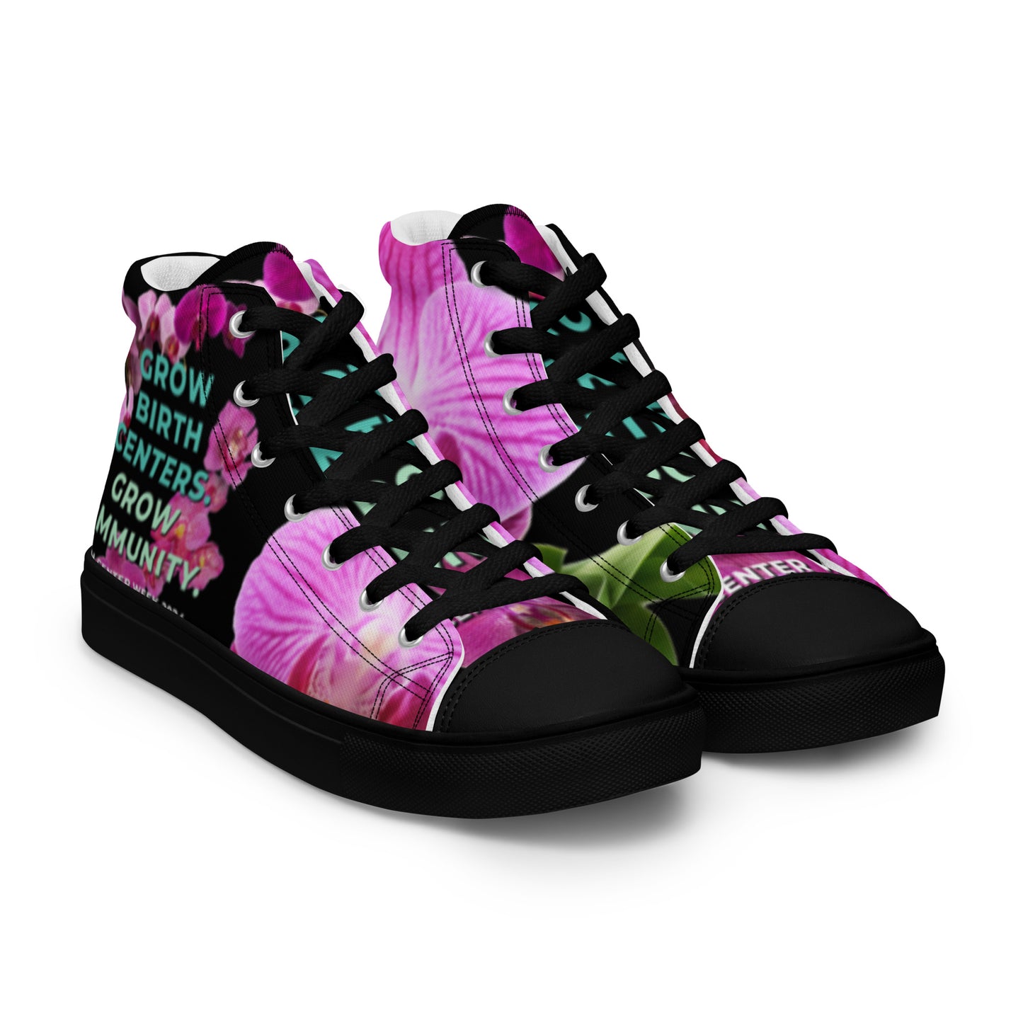 2024 BCW Women’s high top canvas shoes